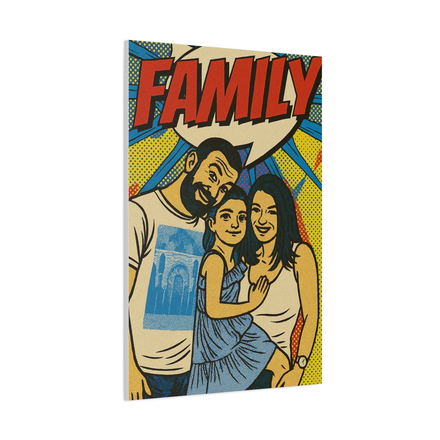 Canvas Pop Art Style