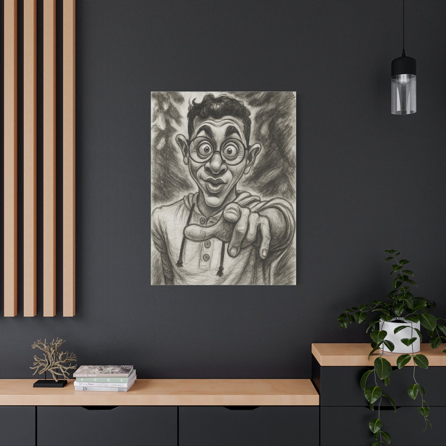 Canvas Caricature Style