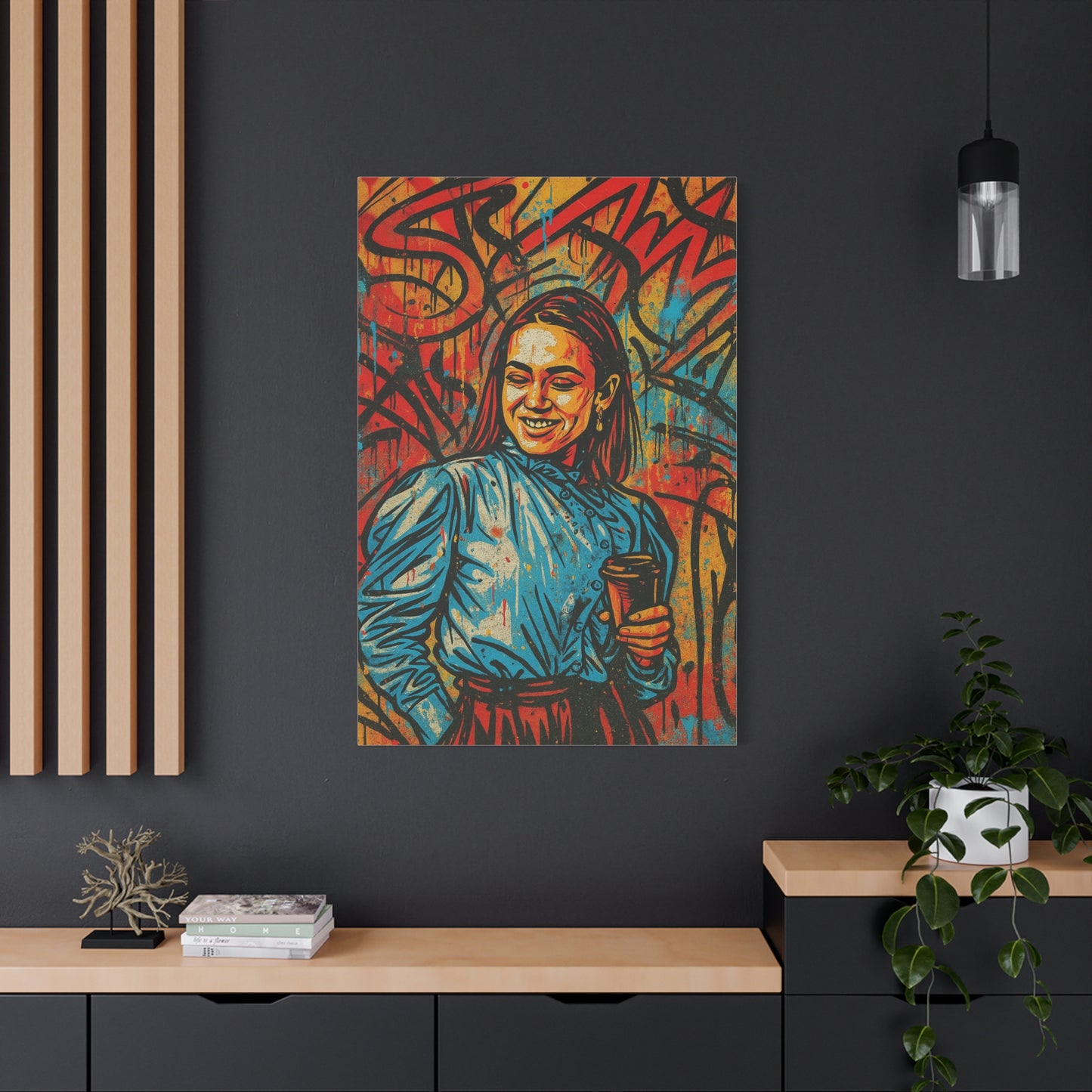 Canvas Graffiti Style