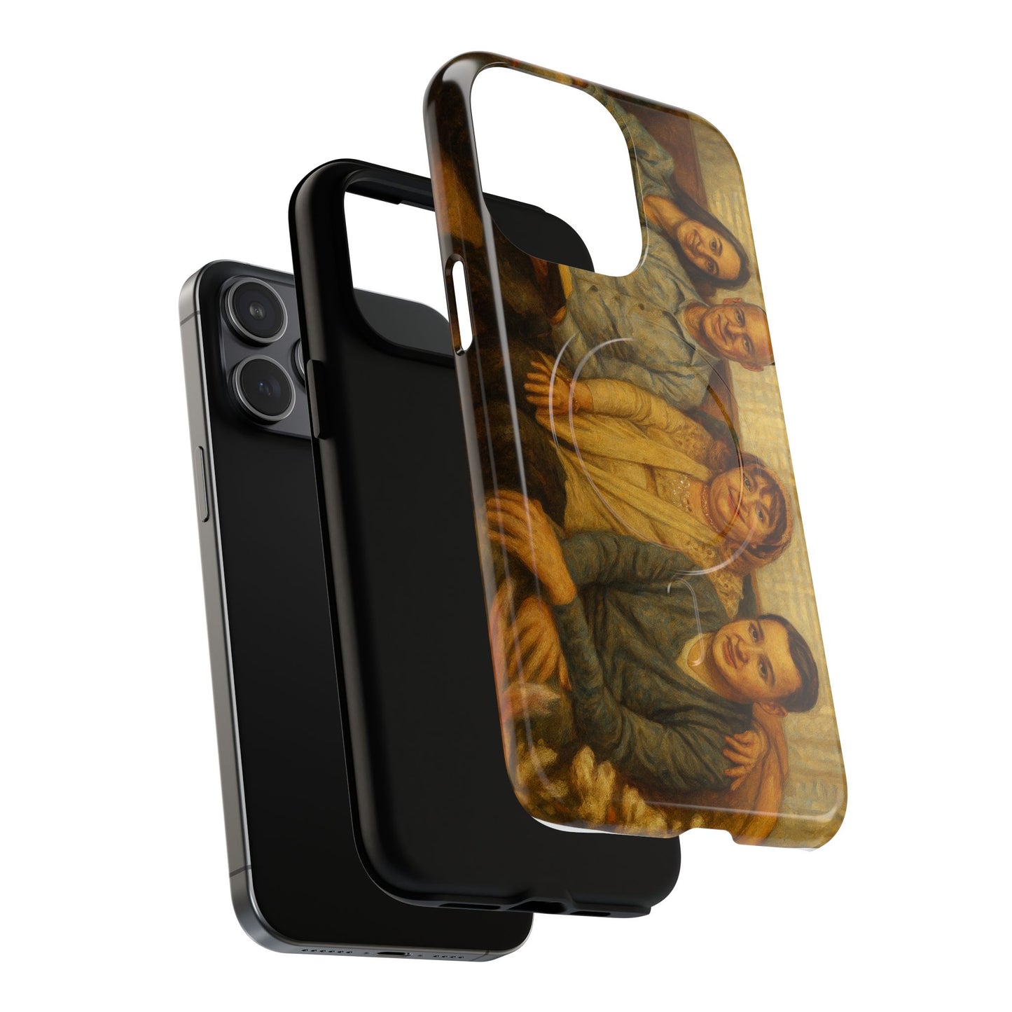 Phone Case Oil on Canvas