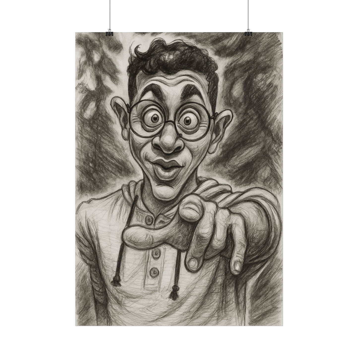Poster Caricature Style