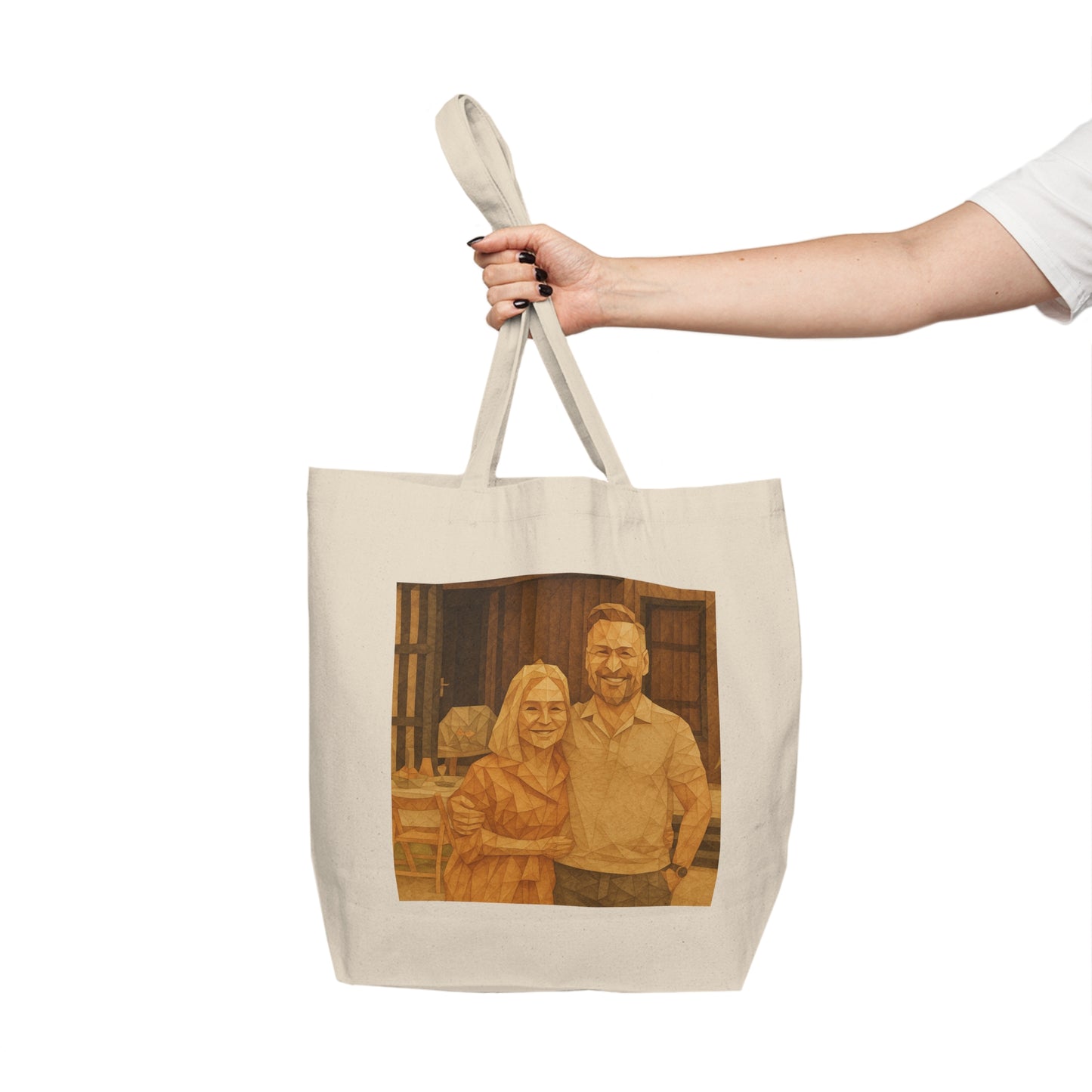 Shopping Tote Origami Style