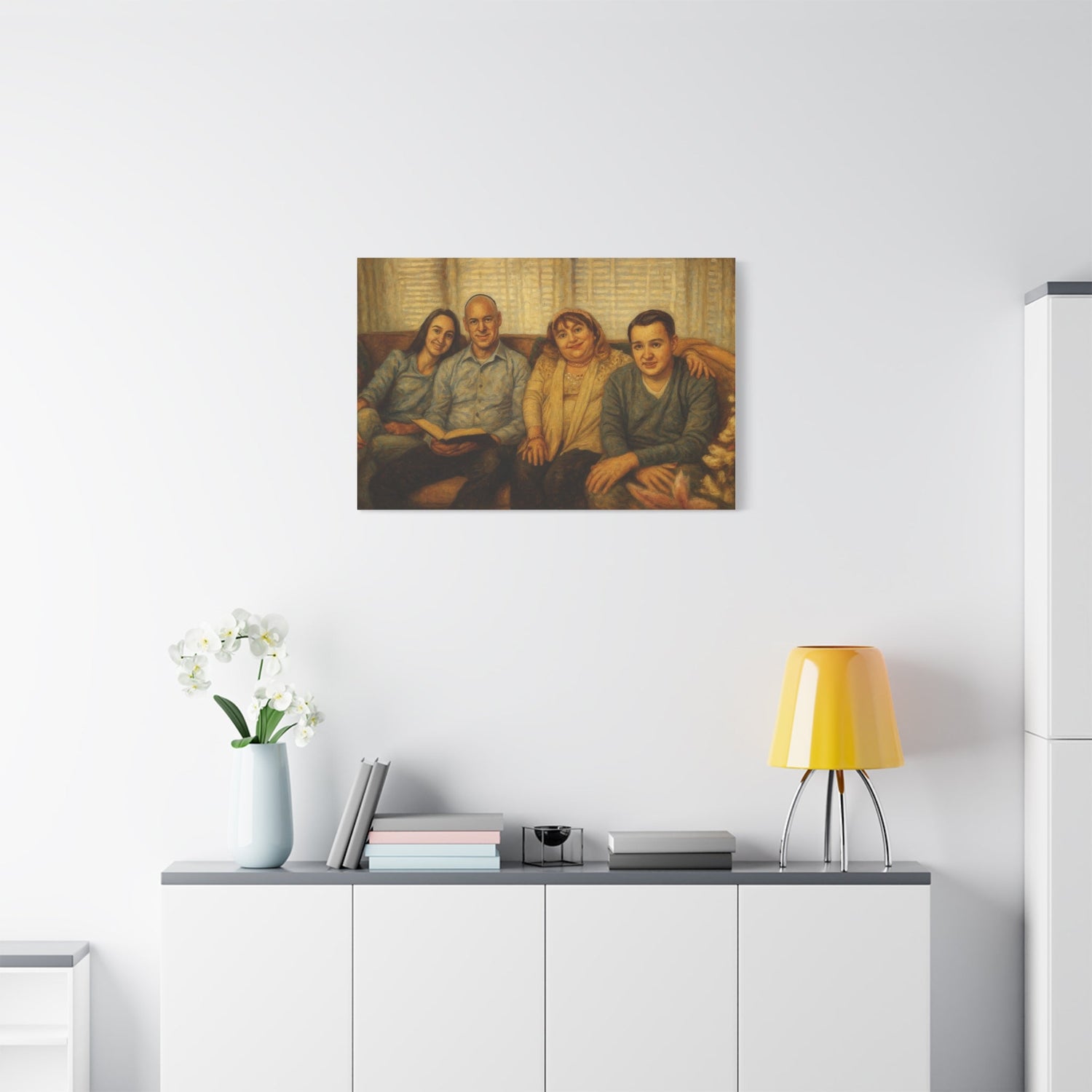 Oil on Canvas Style