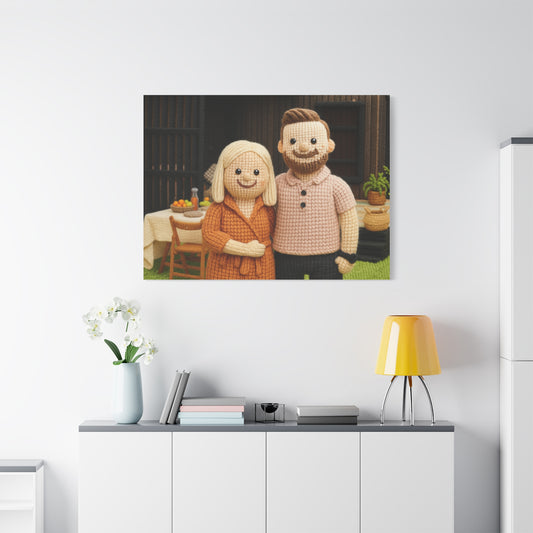 Canvas Knitted Toy Style