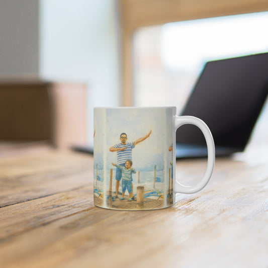 Ceramic Cup Watercolor Painting
