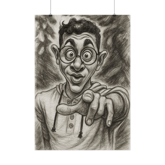 Poster Caricature Style