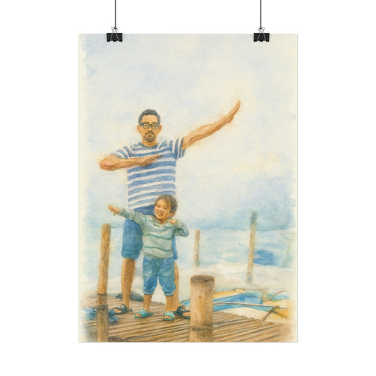 Poster Watercolor Painting