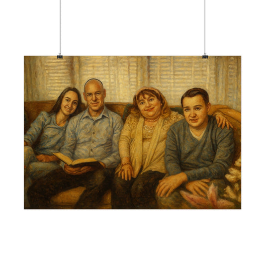 Poster Oil on Canvas