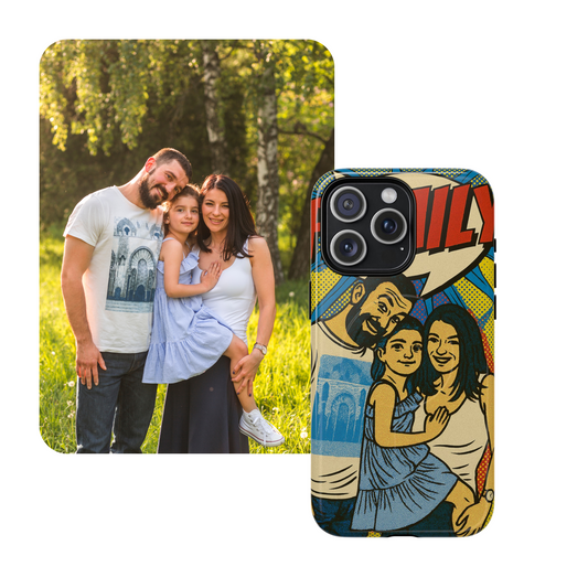 Phone Case Pop Art Style