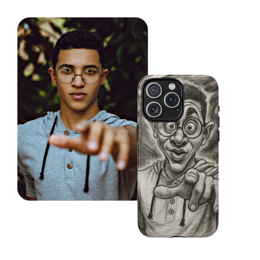 Phone Case Caricature Style