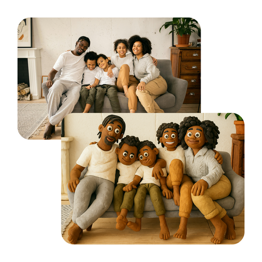 Poster Claymation Style
