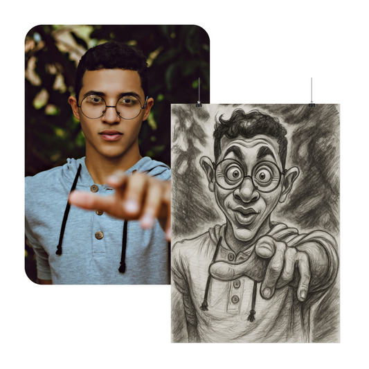 Poster Caricature Style