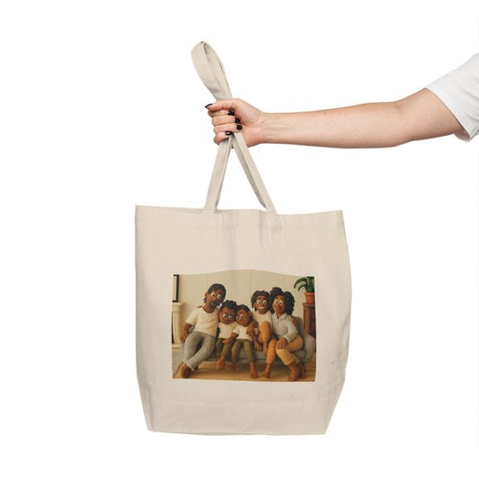 Shopping Tote Claymation Style