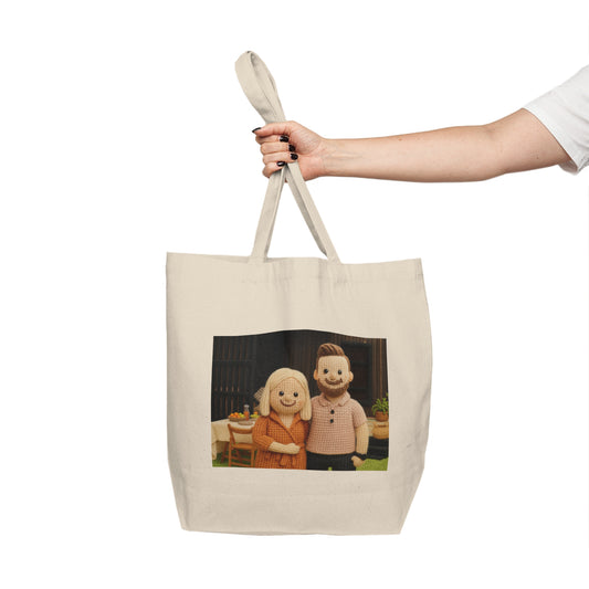 Shopping Tote Knitted Toy Style