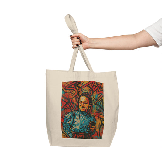 Shopping Tote Graffiti Style
